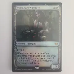 Welcoming Vampire NM FOIL SHOWCASE Innistrad: Crimson Vow MTG #287 - Image 2
