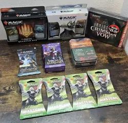 MTG Magic the Gathering Sealed Lot Collection - Everything Pictured - Image 1