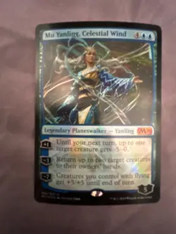 1X MU YANLING, CELESTIAL WIND - M20 - FOIL NEAR MINT - MTG - FREE SHIPPING - Image 1