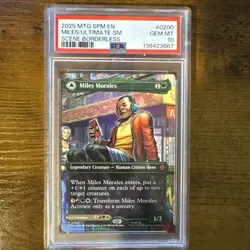 PSA-10 MTG MARVEL'S SPIDER-MAN #0200 MILES MORALES/ULTIMATE SPIDER-MAN - Image 1