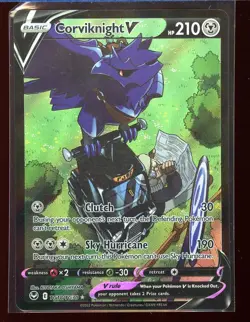 Corviknight V SWSH Silver Tempest Trainer Gallery NM TG18/TG30 Pokemon - Image 1