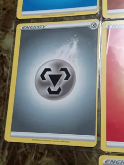 Pokemon TCG Sword & Shield Energy Miscut Error Lot Of 7 Alignment Dot - Image 3