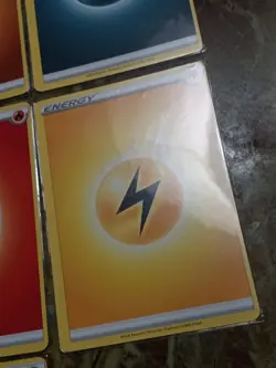 Pokemon TCG Sword & Shield Energy Miscut Error Lot Of 7 Alignment Dot - Image 5