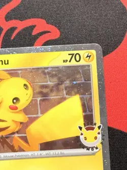 051 /162 Pikachu 2026 Pokemon Day Stamped Promo TCG Near Mint - Image 4