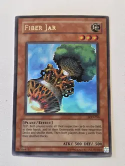 Fiber Jar LOD-056 Ultra Rare Vintage Yugioh Legacy of Darkness Unlimited NM - Image 1