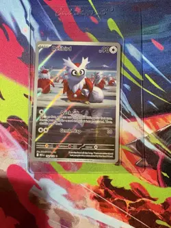 Pokemon TCG Delibird 152/132 Mega Evolutions Illustration Rare Card - Image 1