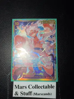 OP05-119 Monkey D. Luffy SEC One Piece TCG English Card - Image 1