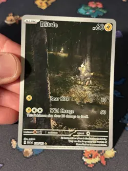 Pokemon Cards Blitzle 195/182 Illustration Rare Paradox Rift - (NM) - Image 2