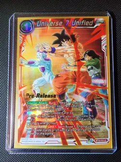 Pre-release Universe 7 Unified BT16-019 Dragon Ball Super Card NM - Image 1