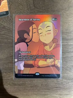 Heartbeat of Spring M42 TLE (Borderless Foil) Avatar Last Airbender Eternal MINT - Image 1