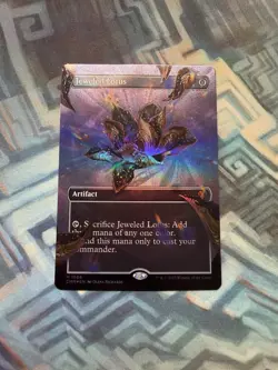 *Damaged* Textured Foil Jeweled Lotus Commander Masters - Please See All Photos - Image 1