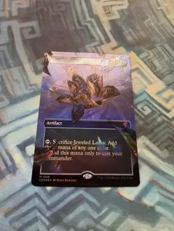 *Damaged* Textured Foil Jeweled Lotus Commander Masters - Please See All Photos - Image 4