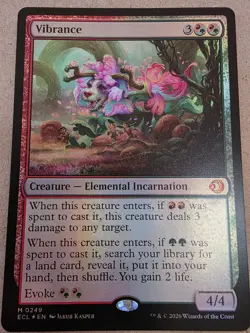 Vibrance - Foil - Lorwyn Eclipsed - Mtg - Image 1