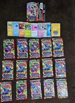 Pokemon Phantasmal Flames Booster Pack - LOT OF 16 (READ DESCRIPTION) - Image 1