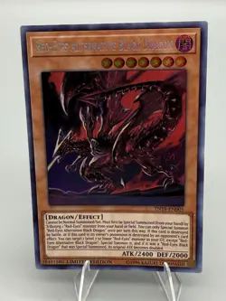 Yugioh Red-Eyes Alternative Black Dragon TN19-EN005 Secret Rare NM - Image 1