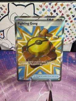 Pokemon Mega Evolution Fighting Gong Trainer Card 168/132. - Image 1