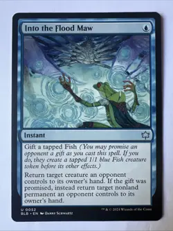 Magic the Gathering - Bloomburrow - Into the Flood Maw - NM - Image 1