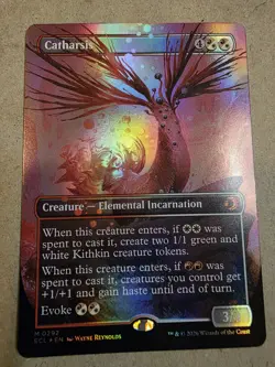 Catharsis - Foil (Borderless) Lorwyn Eclipsed - Mtg - Image 1