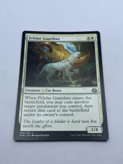 Felidar Guardian - Aether Revolt - MTG - UNC - Magic The Gathering - Image 2