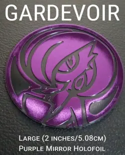 Pokemon TCG GARDEVOIR PURPLE JUMBO Coin Authentic FREE SHIPPING - Image 1