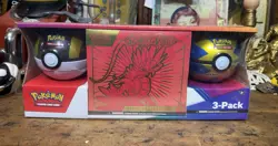 Costco Pokemon Scarlet and Violet ETB 3 Pack (Koraidon) - Image 1