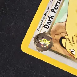 Dark Persian 42/82 Team Rocket Regular LP Pokemon TCG Ships FAST - Image 3