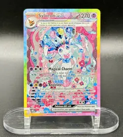 Sylveon ex 156/131 SIR Pokemon Prismatic Evolutions God Pack Fresh NM/M - Image 2