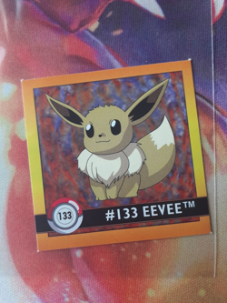 Eevee #133 1999 Artbox Pokemon Sticker LP - Image 1