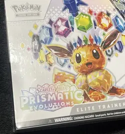 Pokemon TCG: Scarlet Violet Prismatic Evolutions Elite Trainer Box ETB New - Image 1