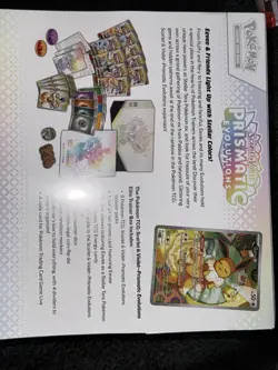 Pokemon TCG: Scarlet Violet Prismatic Evolutions Elite Trainer Box ETB New - Image 3