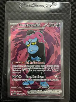 Munkidori ex 083/064 Full Art - Shrouded Fable Pokemon Card - NM - Image 1