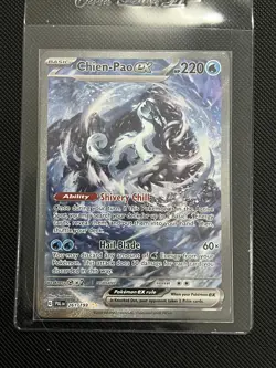 Pokemon Card - Chien-Pao ex Paldea Evolved 261/193 SV Special Illustration Rare - Image 1