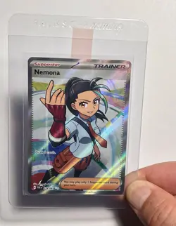 Nemona 229/091 (NM) IR Scarlet & Violet: Paldean Fates 2024 Pokemon Card - Image 3