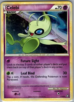 Celebi 3/102 Holo Triumphant - Pokemon Card - NM - Image 1