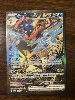 Greninja ex 132 Sv: Scarlet & Violet Promo Cards Holo - Image 1
