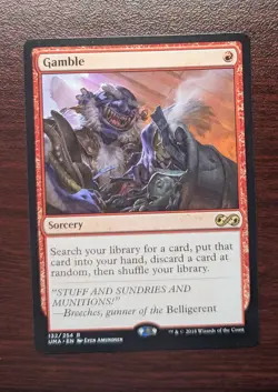 Magic the Gathering MTG Gamble UMA NM - Image 1