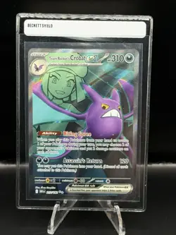 Pokemon TCG Team Rockets Crobat EX 217/182 Destined Rivals Full Art - Image 1