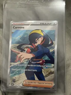 Pokemon TCG - Carmine (204/167) - Scarlet & Violet Twilight Masquerade - NM/MT - Image 1