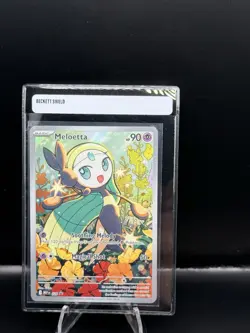 Meloetta 026 Illustration Rare Holo Mega Evolution Promo Pokemon TCG NM - Image 1