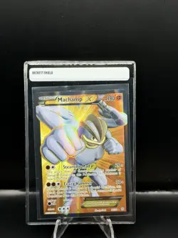 Pokemon TCG: Machamp EX #90/98 XY Ancient Origins Ultra Rare Full Art - Image 1