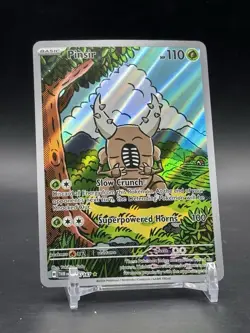 NM-Mint Pinsir - 168/167 - Illustration Rare Pokemon Twilight Masquerade - Image 1
