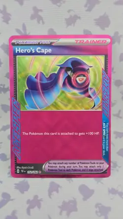 Hero's Cape (ACE SPEC Rare) Pokemon Temporal Forces 152/162 - Image 1