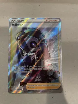 Pokemon TCG Allister 179/185 Vivid Voltage Holo Full Art Trainer Card NM - Image 1