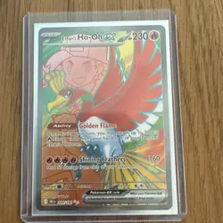 Ethan's Ho-Oh ex 209/182 Ultra Rare Holo SV10: Destined Rivals Pokemon NM - Image 1