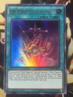 Yugioh: Bond Between Teacher And Student - DUPO-EN017 Ultra Rare 1st Edition NM - Image 1