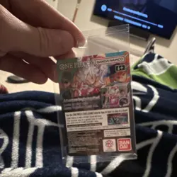 Bandai Namco One Piece CCG Monkey D. Luffy Leader Promo Holo Card 5000 Power - Image 2