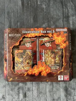 (2) Bandai One Piece Card Game Illustration Box Vol. 5 IB-05 Brand New, Sealed - Image 2