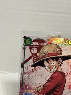 2025 One Piece Carrying On His Will Monkey D. Luffy SEC Alt Art OP13-118 MINT - Image 2