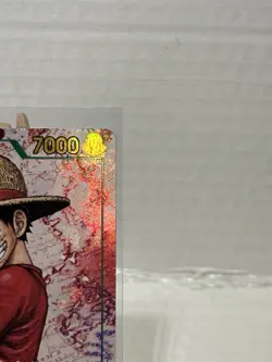 2025 One Piece Carrying On His Will Monkey D. Luffy SEC Alt Art OP13-118 MINT - Image 3