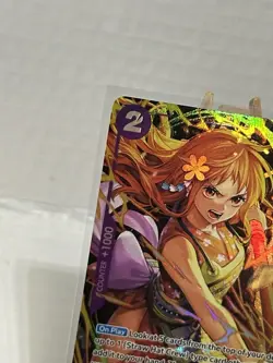 Nami PRB02-012 THE BEST VOL. 2 Alternate Art Parallel One Piece TCG ENGLISH NM - Image 2